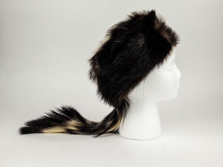 skunk skin hat