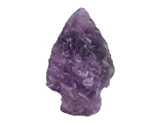 Amethyst Arrowhead: 1" 