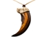 Realistic Grizzly Bear Claw Necklace: 1-Claw - 560-401 (Y2K)