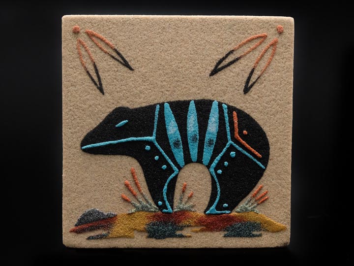 Unframed Navajo Sandpainting 4