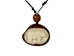 Tagua Nut Necklace: Bear Relief - 1153-N383 (Y2H)