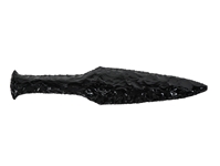 Danish Dagger: 10"-12" obsidian arrowheads, obsidian daggers, obsidian knives, obsidian knife