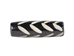 Etched Black Bone Hairpipe: Style S: 1" (100 pcs) - 125-S-C (Y2F)