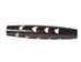 Etched Black Bone Hairpipe: Style W: 1.5" (100 pcs) - 125-W-C (Y2F)