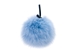 Fur Pompom: Blue/Shadow Fox: Dyed Baby Blue - 1267-BSFBB (Y2F)