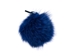 Fur Pompom: Blue/Shadow Fox: Dyed Navy Blue - 1267-BSFNB (Y2F)