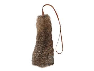 Rabbit Skin Dog Toy: Large Wide 