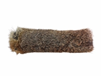 Czech Rabbit Fur Cuff: Bunny Brown rabbit fur cuffs, snap bracelets, snap wristbands, slap bracelets, fur wristbands, fur bracelets