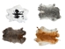 Better Rabbit Skin: Mixed Natural Colors: Heavy Chrome - 134-01NATHC (Y2F)