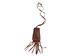 Sheep Leather Medicine Bag with Fringe: 3" by 3.75": Assorted Colors - 1430-33F-AS (Y2J)