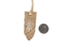 Iroquois Soapstone Arrowhead Necklace: Turtle - 144-03-01 (Y1M)