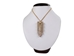 Iroquois Soapstone Arrowhead Necklace: Tree - 144-03-02 (Y1M)