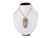 Iroquois Soapstone Arrowhead Necklace: Bear Paw - 144-03-03 (Y1M)