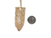 Iroquois Soapstone Arrowhead Necklace: Wheel and Feather - 144-03-04 (Y1M)