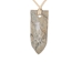 Iroquois Soapstone Arrowhead Necklace: Feather - 144-03-06 (Y1M)