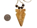 &quot;Onondaga&quot; Soapstone Arrowhead Necklace: Tree of Peace - 144-04 (Y2H)