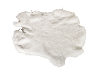 Gift Shop Rabbit Skin: White (Clipper Suitable, Clear White) 