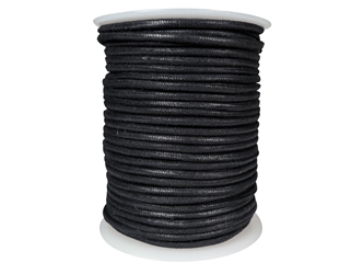 Cotton Cord 3mm x 50m: Black 