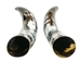 Pair of Polished Steer Horns: 26" to 28": Assorted - 304-P2628-AS (Y3H)