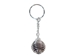 Caged Tumbled Stone Keychain: Amethyst - 42-CTAM (Y1M)