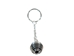 Caged Tumbled Stone Keychain: Black Obsidian - 42-CTBO (Y1M)