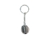 Caged Tumbled Stone Keychain: Pyrite - 42-CTPY (Y1M)