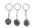 Caged Tumbled Stone Keychain: Sodalite - 42-CTSO (Y1M)