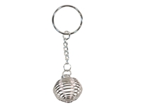 Spiral Cage Keychain 