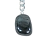 Caged Tumbled Stone Keychain: Hematite - 42-CTHE (Y1M)