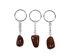 Tumbled Stone Keychain: Mahogany Obsidian - 42-TSMO (Y1M)