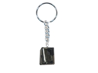 Tumbled Stone Keychain: Pyrite 