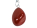 Caged Tumbled Stone Keychain: Red Jasper - 42-CTRJ (Y1M)