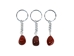 Tumbled Stone Keychain: Red Jasper - 42-TSRJ (Y1M)