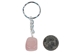 Tumbled Stone Keychain: Rose Quartz - 42-TSRQ (Y1M)