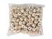 Etched Round Bone Bead: Style A: ~0.5" (100 pcs) - 520-A-C (Y2F)