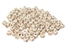 Etched Round Bone Bead: Style A: ~0.5" (100 pcs) - 520-A-C (Y2F)