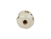 Etched Round Bone Bead: Style B: ~0.5" (100 pcs) - 520-B-C (Y2F)