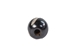 Etched Round Black Bone Bead: Style G: 0.4" (100 pcs) - 520-G-C (Y2F)