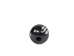 Etched Round Black Bone Bead: Style H: 0.4" (100 pcs) - 520-H-C (Y2F)