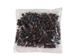 Hourglass Brown Bone Bead: Style J: 0.5" (100 pcs) - 520-J-C (Y2F)