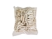 Etched Fish Bone Bead: Style X: 1.5" (100 pcs) - 520-X-C (Y2F)