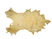 Deer Rawhide: #1 Grade: Bleached - 55-40-1B-AS (Y2J)