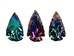 Titanium Aura Quartz Arrowhead: 1.5" - 76-AUQT15 (Y1M)