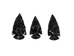 Black Obsidian Arrowhead: 1.5" - 76-BO15 (Y1M)