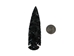 Black Obsidian Arrowhead: 4" - 76-BO40 (Y1M)