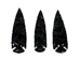 Black Obsidian Arrowhead: 4" - 76-BO40 (Y1M)