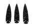 Black Obsidian Arrowhead: 5" - 76-BO50 (Y1M)