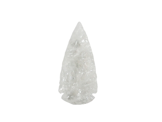 Clear Quartz Arrowhead: 2" 