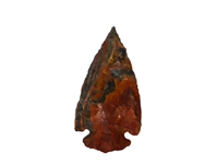 Fancy Jasper Arrowhead: 2" 