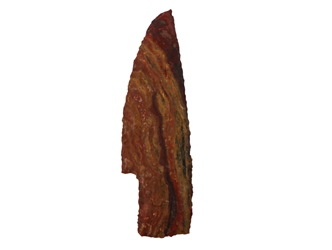 Knife Shape Arrowhead: 4" 